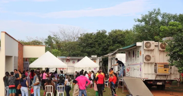 Ciudad Mujer Móvil Culmina Jornadas en Canindeyú con Más de 2.400 Servicios Gratuitos para Mujeres